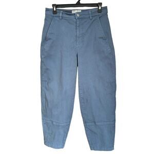 Everlane The Utility Barrel Pant High Rise Organic Cotton Sz 8